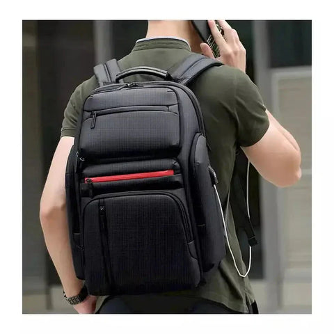 Sac à dos cartable homme multifonction noir   La boutique du sac a dos