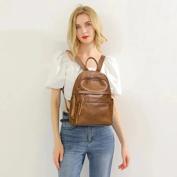 Sac à dos femme de ville en cuir   La boutique du sac a dos