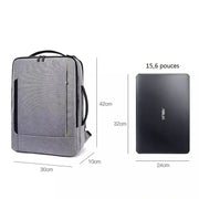 Sac à dos rectangulaire pour pc 15,6 pouces   La boutique du sac a dos