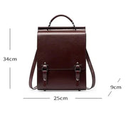 Cartable vintage en cuir   La boutique du sac a dos