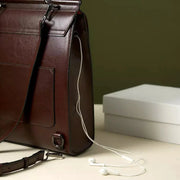 Cartable vintage en cuir   La boutique du sac a dos