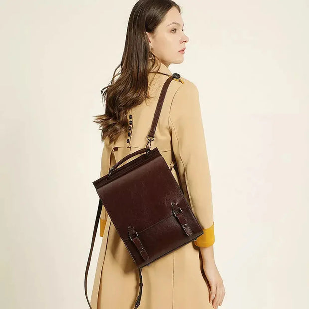 Cartable vintage en cuir   La boutique du sac a dos