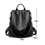 Grand sac à dos cuir noir femme   La boutique du sac a dos