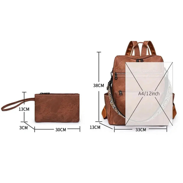 Grand sac à dos cuir vintage   La boutique du sac a dos