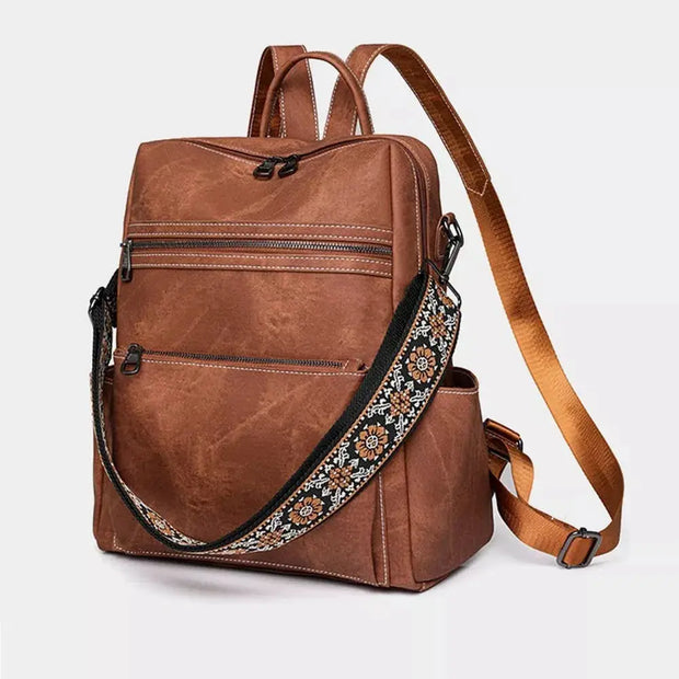 Grand sac à dos cuir vintage   La boutique du sac a dos