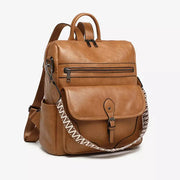 Grand sac à dos en cuir oldschool   La boutique du sac a dos
