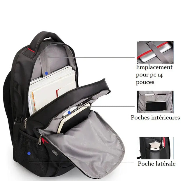 Grand sac à dos pour le collège   La boutique du sac a dos