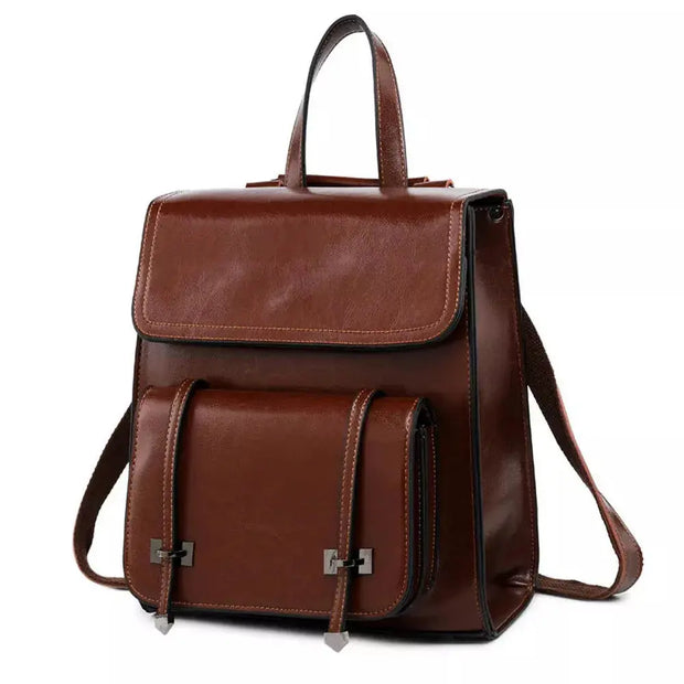 Petit cartable en cuir   La boutique du sac a dos