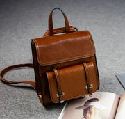 Petit cartable en cuir   La boutique du sac a dos