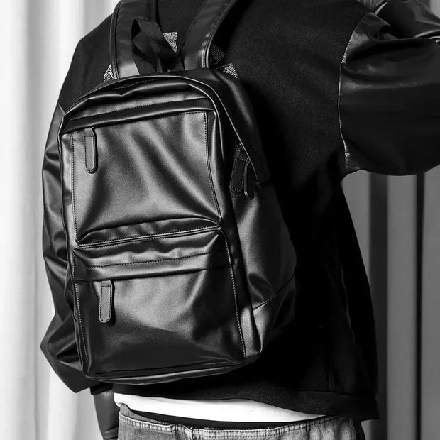 Sac à dos homme cuir noir   La boutique du sac a dos