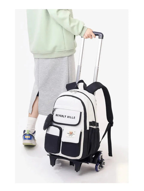 sac à dos enfant à roulettes étanche pour collège   La boutique du sac a dos