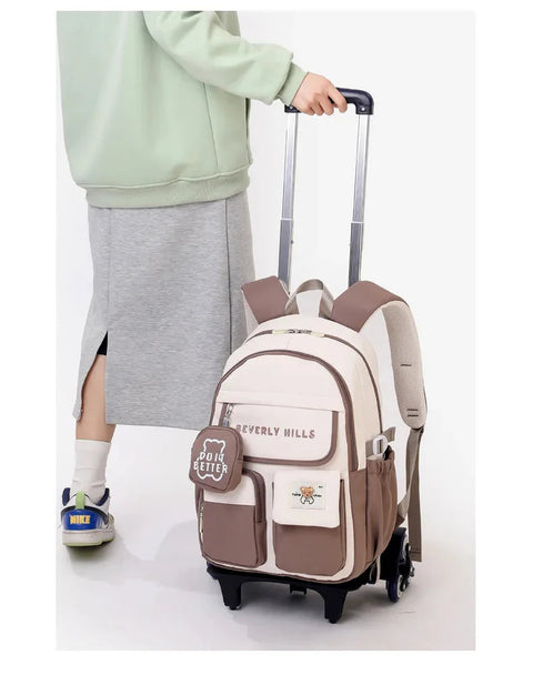 sac à dos enfant à roulettes étanche pour collège   La boutique du sac a dos