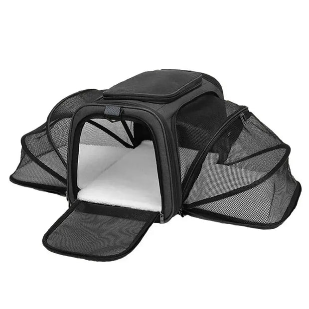 Sac à bandoulière extensible pour chat et chien   La boutique du sac a dos