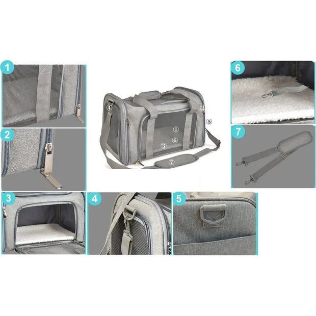 Sac à bandoulière pour chat/chien   La boutique du sac a dos