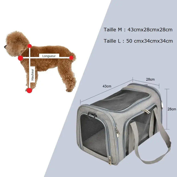 Sac à bandoulière pour chat/chien   La boutique du sac a dos