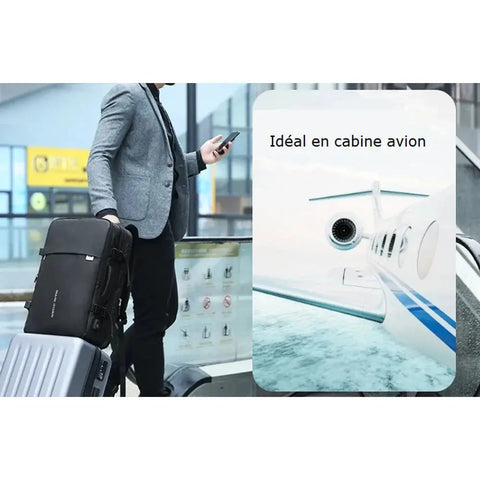 Sac à dos cabine avion 55x35x25   La boutique du sac a dos