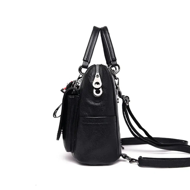 Sac à dos carré cuir   La boutique du sac a dos