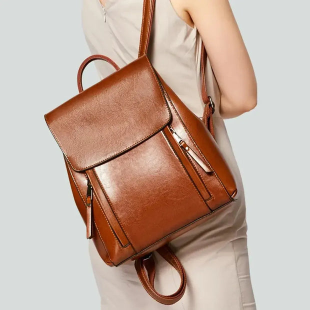 Sac à dos cuir marron   La boutique du sac a dos