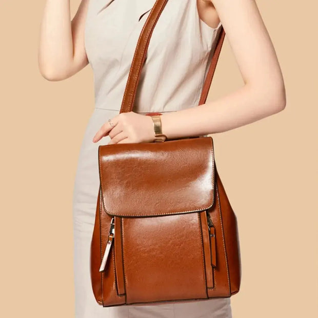 Sac à dos cuir marron   La boutique du sac a dos