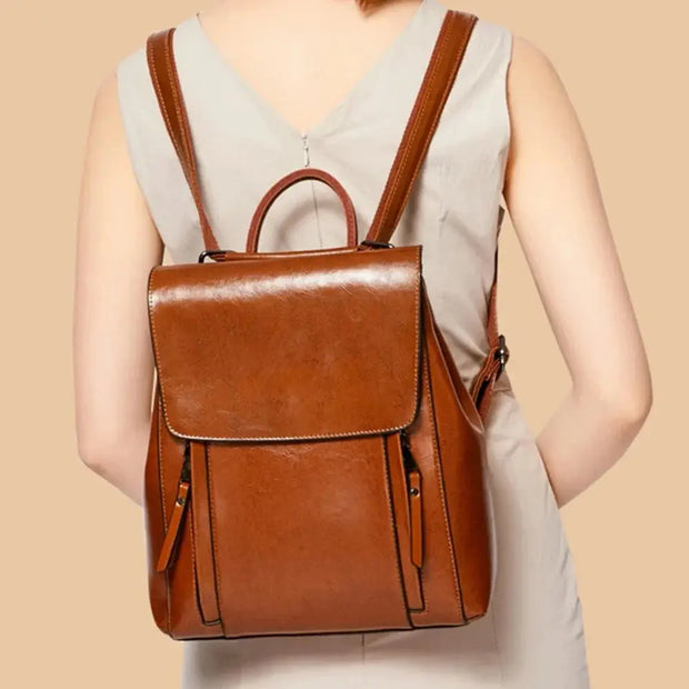 Sac à dos cuir marron   La boutique du sac a dos