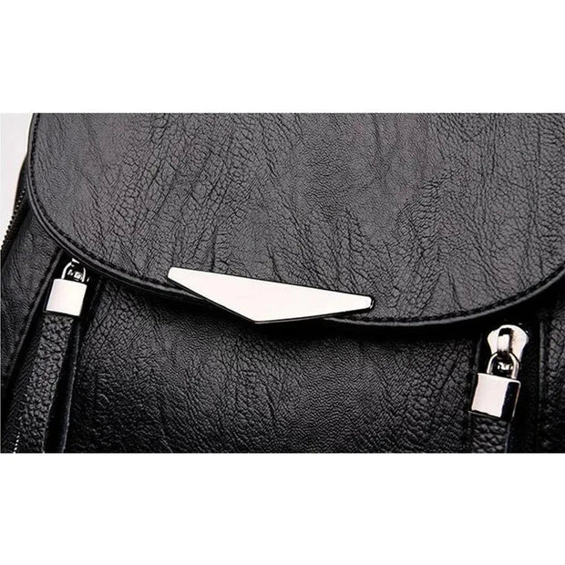 Sac à dos cuir souple poche à rabat   La boutique du sac a dos