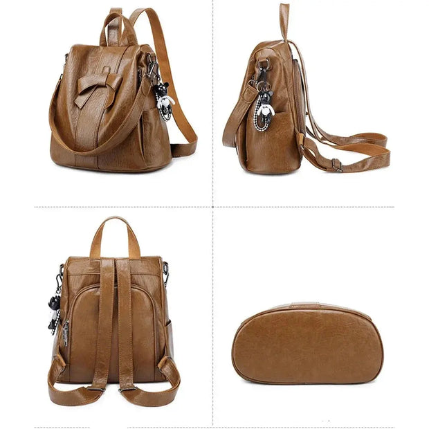 Sac à dos en cuir nœud papillon   La boutique du sac a dos