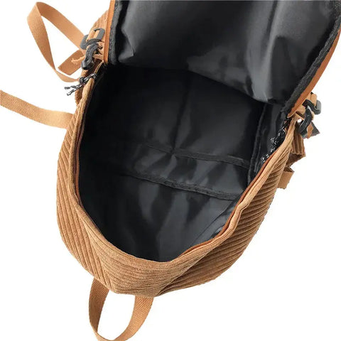 Sac à dos en velours   La boutique du sac a dos