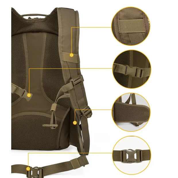 Sac à dos militaire assaut 28L 600D   La boutique du sac a dos