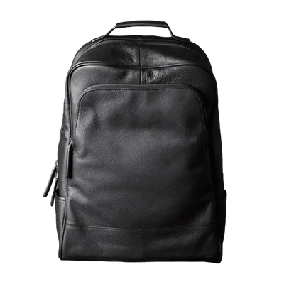 Sac à dos noir cuir véritable   La boutique du sac a dos