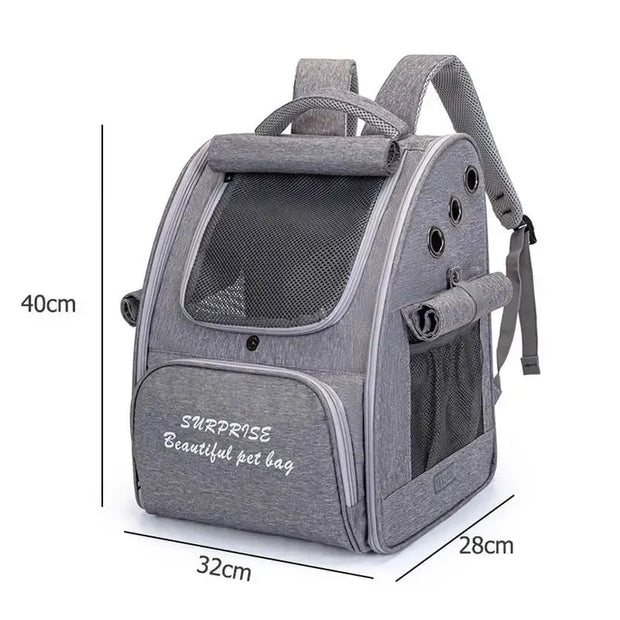 Sac à dos pour chat portable ventilé   La boutique du sac a dos