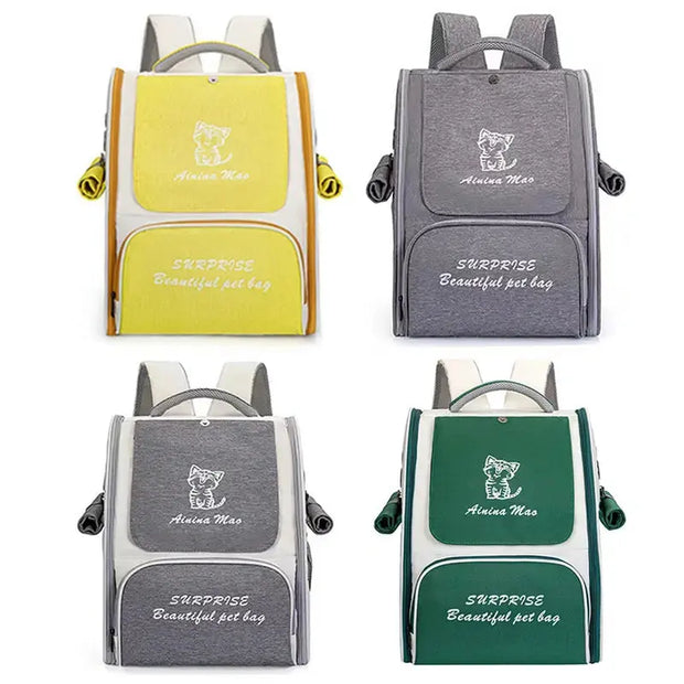 Sac à dos pour chat portable ventilé   La boutique du sac a dos