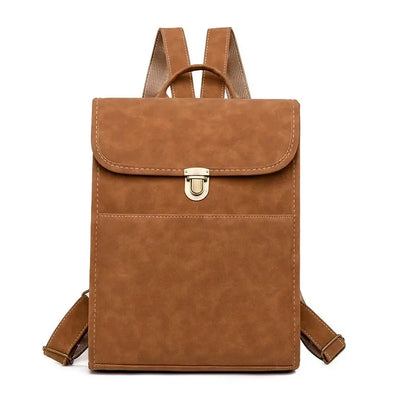 Sac à dos rectangulaire en cuir   La boutique du sac a dos