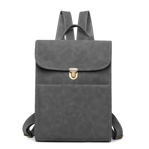 Sac à dos rectangulaire en cuir   La boutique du sac a dos