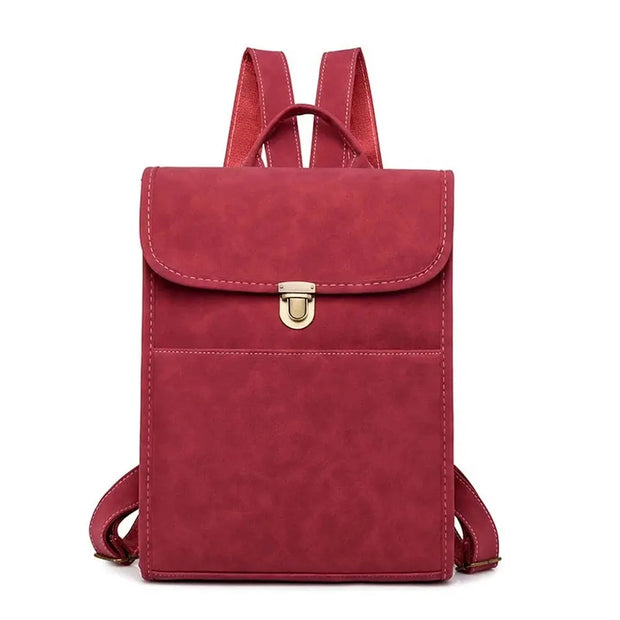 Sac à dos rectangulaire en cuir   La boutique du sac a dos