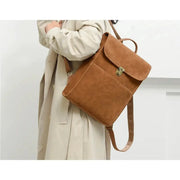 Sac à dos rectangulaire en cuir   La boutique du sac a dos