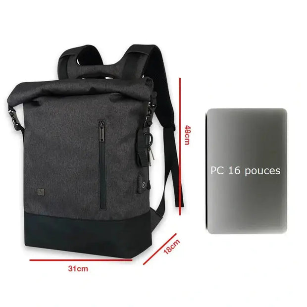 Sac à dos roll top homme   La boutique du sac a dos
