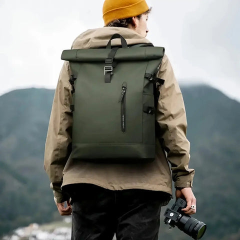 Sac à dos roll top imperméable   La boutique du sac a dos