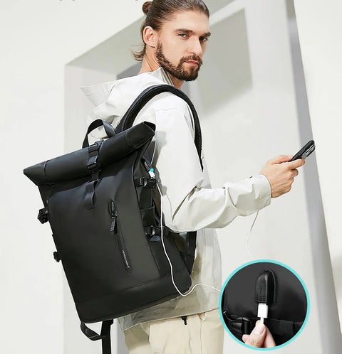 Sac à dos roll top imperméable   La boutique du sac a dos