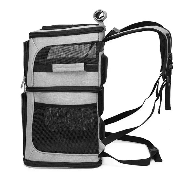Sac de transport double pour chat   La boutique du sac a dos