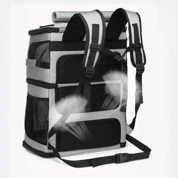 Sac de transport double pour chat   La boutique du sac a dos