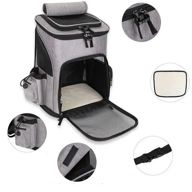 Sac de transport extensible pour chat   La boutique du sac a dos