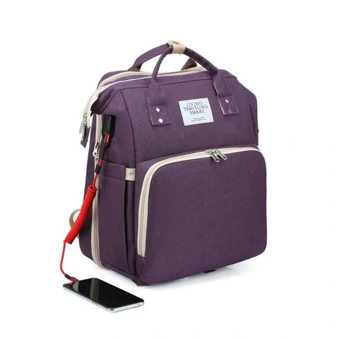 Sac à dos à langer usb   La boutique du sac a dos