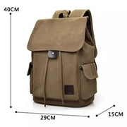 Cartable homme en toile canvas   La boutique du sac a dos