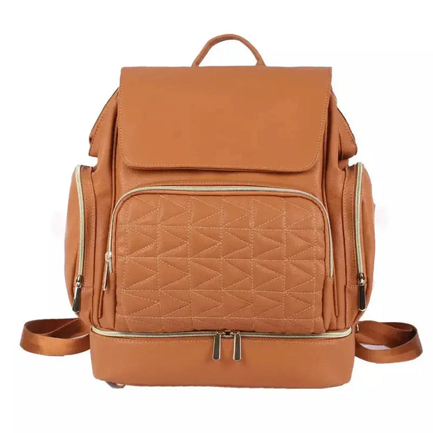 Sac à dos à langer cuir   La boutique du sac a dos